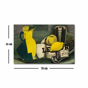 Dekorativ Canvasbilde 45x70 cm - Flerfarget - Interiør - Maleri & posters - Lerretsbilder