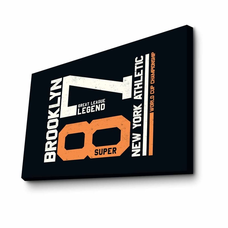 Dekorativ Canvasbilde 45x70 cm, Flerfarget