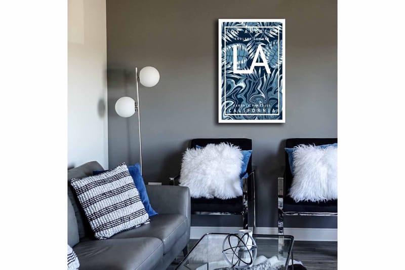 Dekorativ Canvasbilde 45x70 cm, Flerfarget