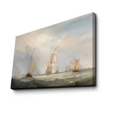 Dekorativ Canvasbilde 45x70 cm - Flerfarget - Interiør - Maleri & posters - Lerretsbilder