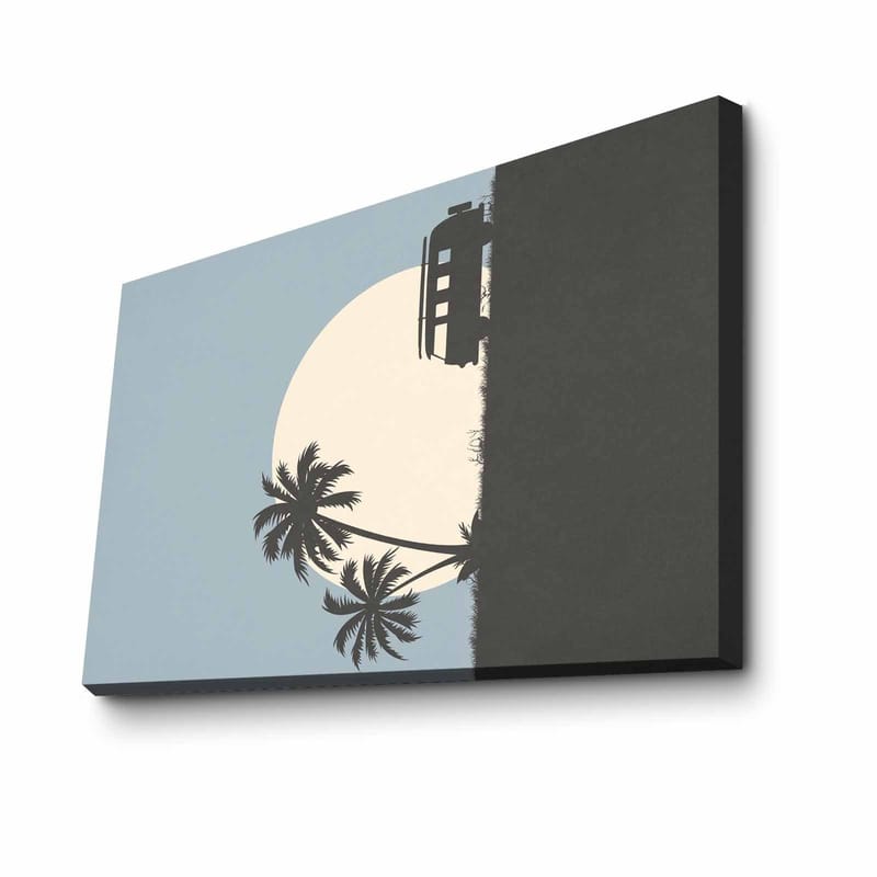 Dekorativ Canvasbilde 45x70 cm, Flerfarget