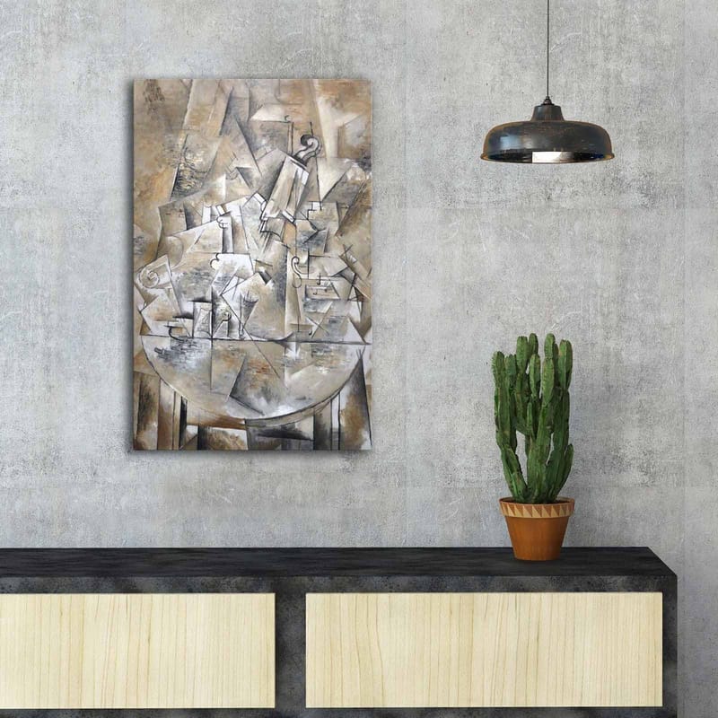 Dekorativ Canvasbilde 45x70 cm - Flerfarget - Interiør - Maleri & posters - Lerretsbilder