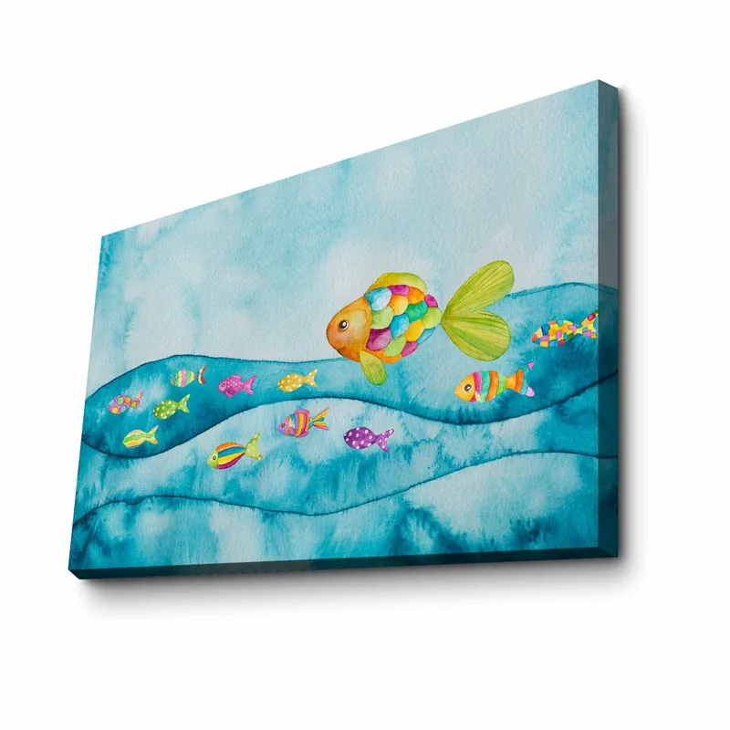 Dekorativ Canvasbilde 45x70 cm, Flerfarget