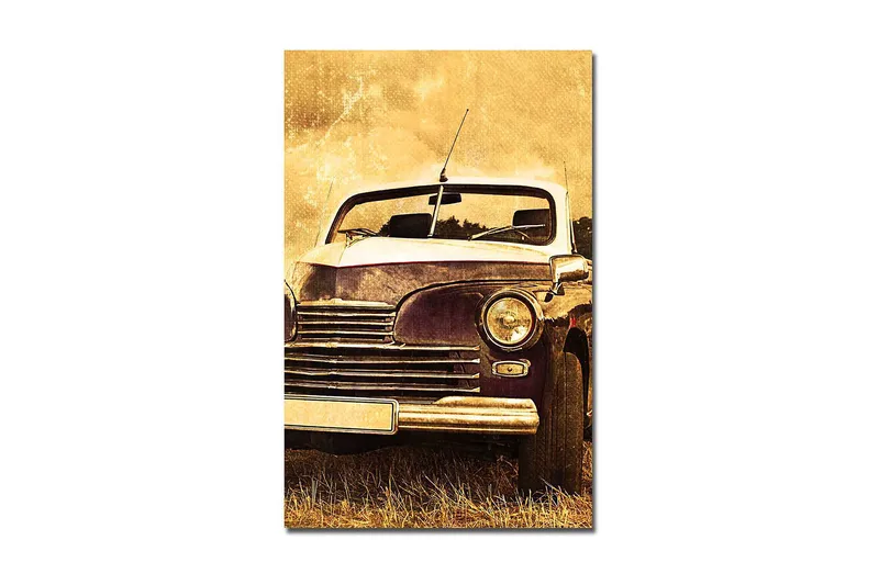 Dekorativ Canvasbilde 45x70 cm, Flerfarget