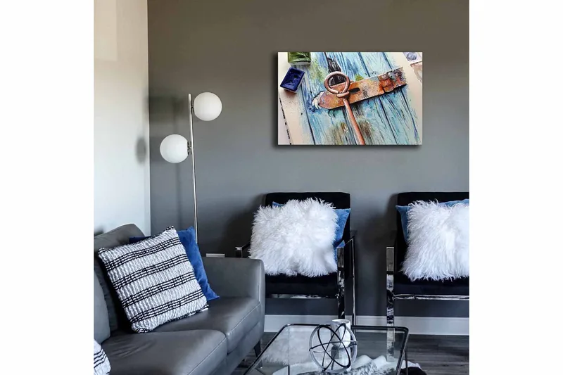 Dekorativ Canvasbilde 45x70 cm, Flerfarget