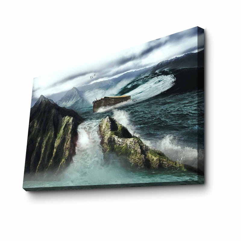 Dekorativ Canvasbilde 45x70 cm, Flerfarget