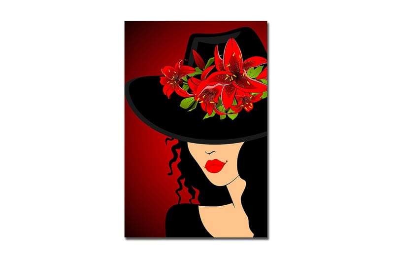 Dekorativ Canvasbilde 45x70 cm, Flerfarget