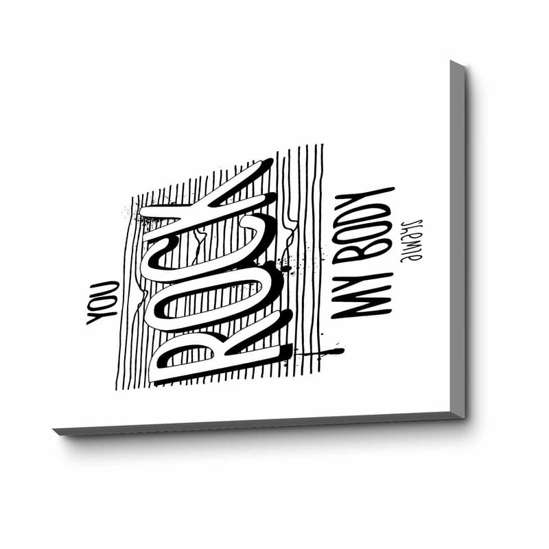 Dekorativ Canvasbilde 45x70 cm, Flerfarget