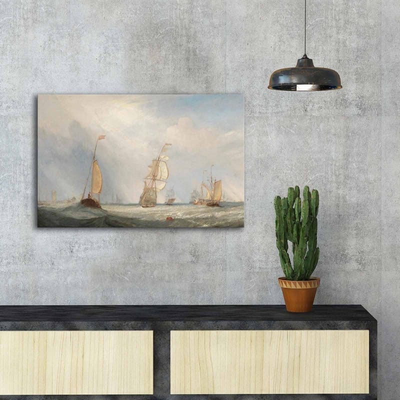 Dekorativ Canvasbilde 45x70 cm - Flerfarget - Interiør - Maleri & posters - Lerretsbilder