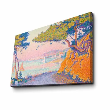 Dekorativ Canvasbilde 45x70 cm - Flerfarget - Interiør - Maleri & posters - Lerretsbilder