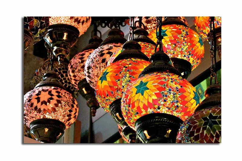 Dekorativ Canvasbilde 45x70 cm, Flerfarget