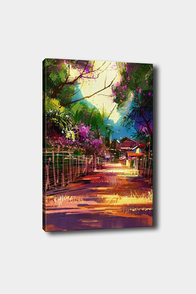 Dekorativ Canvasbilde 50x70 cm, Flerfarget