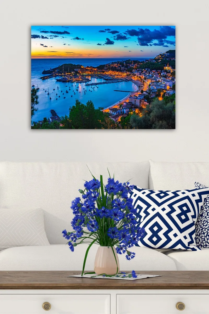 Dekorativ Canvasbilde 50x70 cm - Flerfarget - Interiør - Maleri & posters - Lerretsbilder