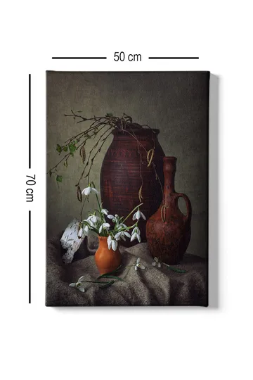 Dekorativ Canvasbilde 50x70 cm - Flerfarget - Interiør - Maleri & posters - Lerretsbilder