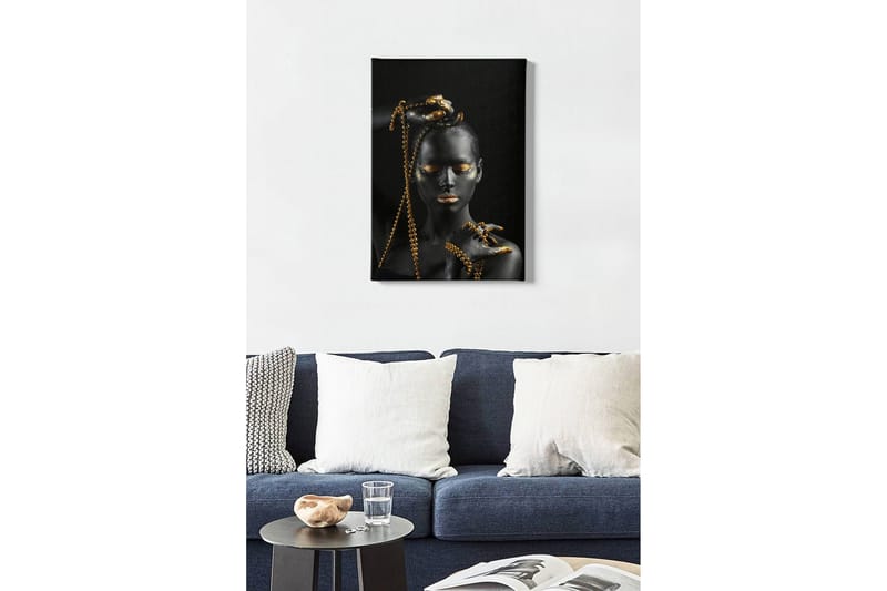 Dekorativ Canvasbilde 50x70 cm - Flerfarget - Interiør - Maleri & posters - Lerretsbilder