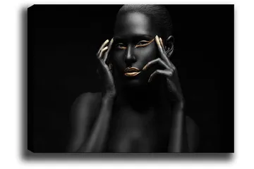 Dekorativ Canvasbilde 50x70 cm - Flerfarget - Interiør - Maleri & posters - Lerretsbilder