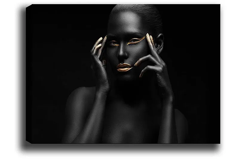 Dekorativ Canvasbilde 50x70 cm - Flerfarget - Interiør - Maleri & posters - Lerretsbilder