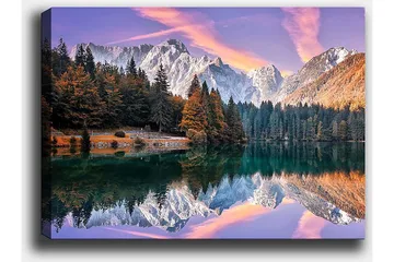 Dekorativ Canvasbilde 50x70 cm - Flerfarget - Interiør - Maleri & posters - Lerretsbilder