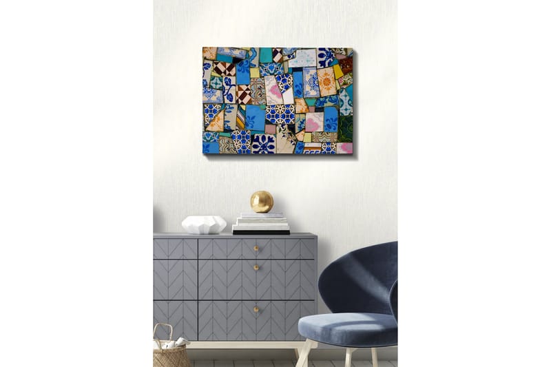 Dekorativ Canvasbilde 50x70 cm, Flerfarget