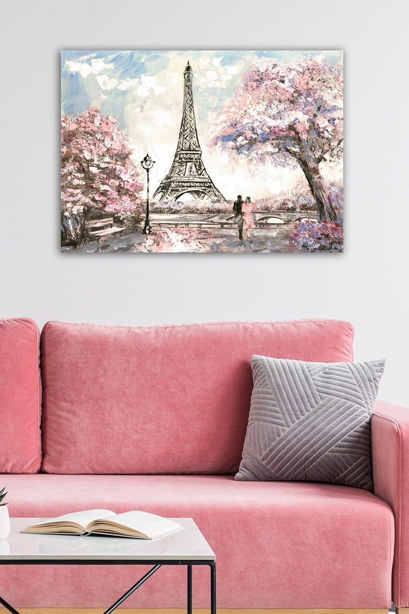 Dekorativ Canvasbilde 50x70 cm - Flerfarget - Interiør - Maleri & posters - Lerretsbilder