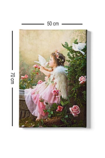 Dekorativ Canvasbilde 50x70 cm - Flerfarget - Interiør - Maleri & posters - Lerretsbilder