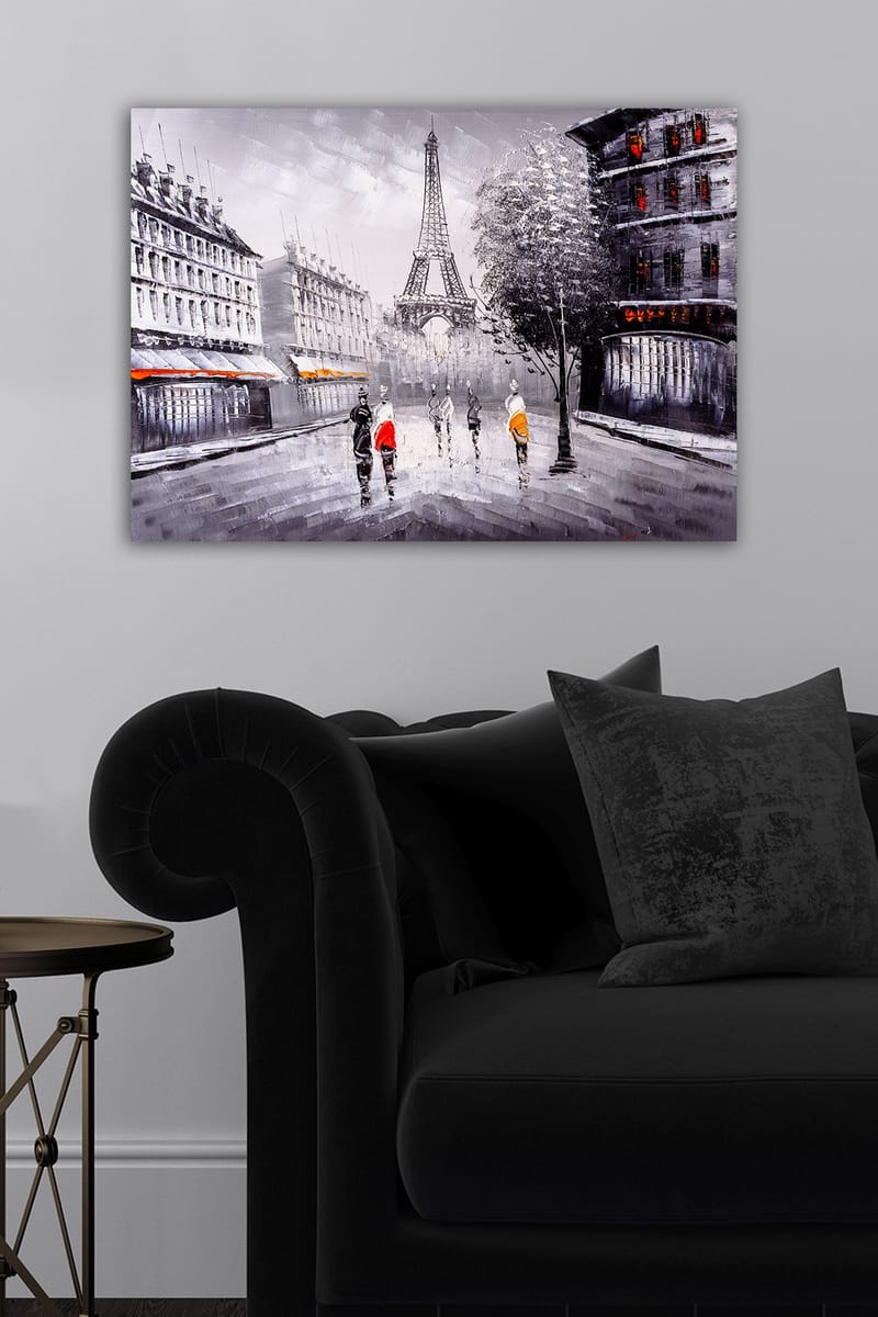 Dekorativ Canvasbilde 50x70 cm - Flerfarget - Interiør - Maleri & posters - Lerretsbilder
