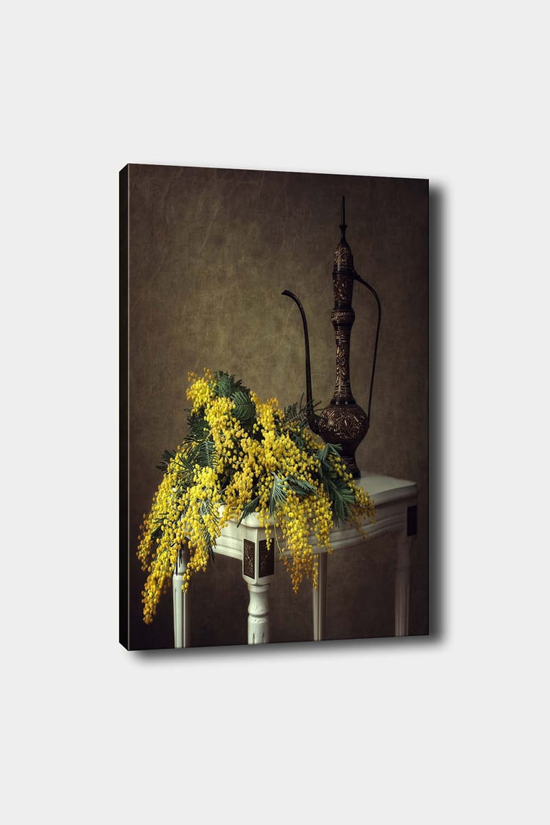 Dekorativ Canvasbilde 50x70 cm - Flerfarget - Interiør - Maleri & posters - Lerretsbilder