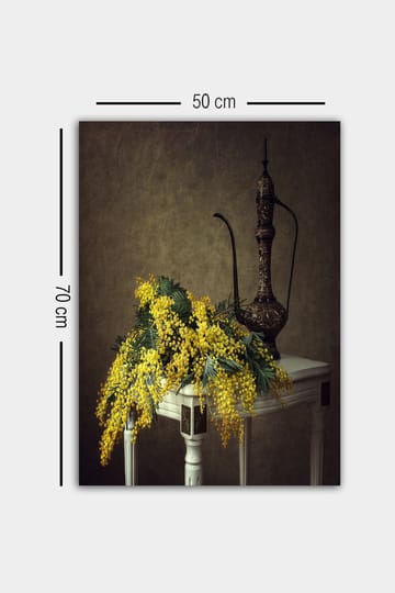 Dekorativ Canvasbilde 50x70 cm - Flerfarget - Interiør - Maleri & posters - Lerretsbilder