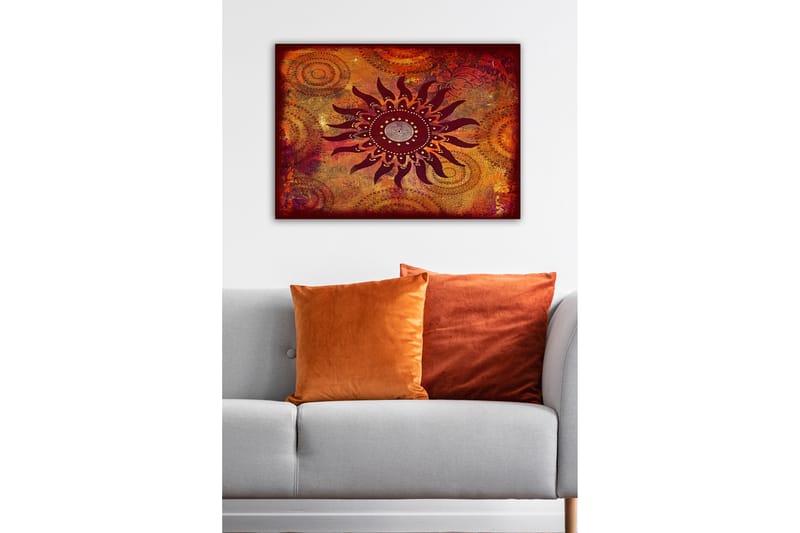 Dekorativ Canvasbilde 50x70 cm - Flerfarget - Interiør - Maleri & posters - Lerretsbilder