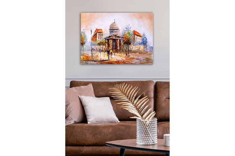 Dekorativ Canvasbilde 50x70 cm - Flerfarget - Interiør - Maleri & posters - Lerretsbilder