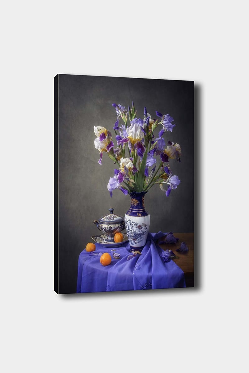 Dekorativ Canvasbilde 50x70 cm - Flerfarget - Interiør - Maleri & posters - Lerretsbilder
