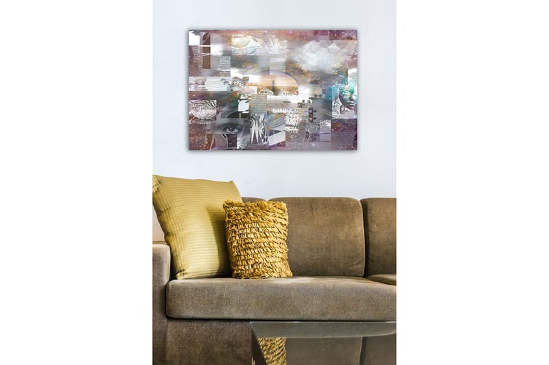 Dekorativ Canvasbilde 50x70 cm - Flerfarget - Interiør - Maleri & posters - Lerretsbilder