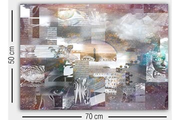 Dekorativ Canvasbilde 50x70 cm - Flerfarget - Interiør - Maleri & posters - Lerretsbilder