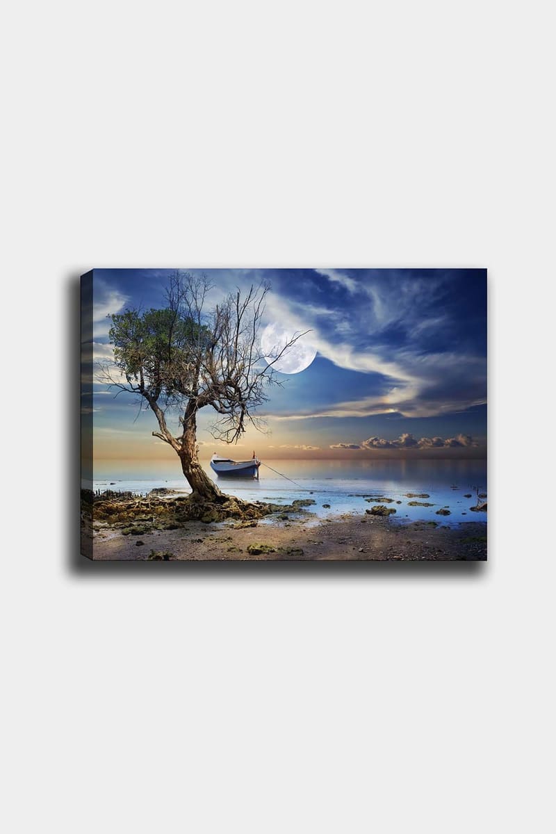 Dekorativ Canvasbilde 50x70 cm - Flerfarget - Interiør - Maleri & posters - Lerretsbilder