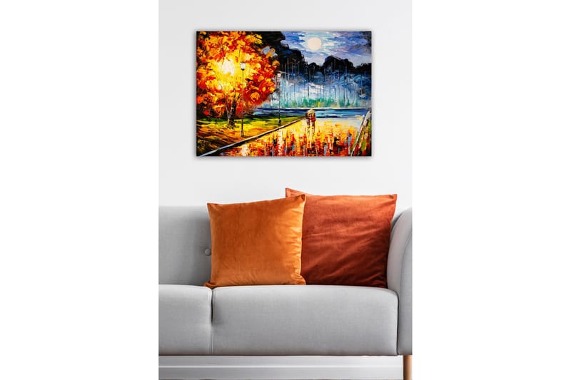 Dekorativ Canvasbilde 50x70 cm - Flerfarget - Interiør - Maleri & posters - Lerretsbilder