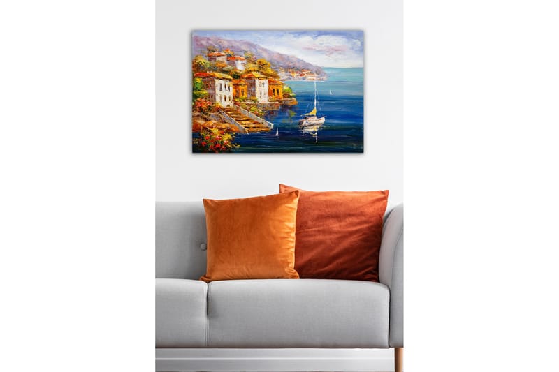 Dekorativ Canvasbilde 50x70 cm - Flerfarget - Interiør - Maleri & posters - Lerretsbilder