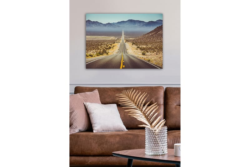 Dekorativ Canvasbilde 50x70 cm - Flerfarget - Interiør - Maleri & posters - Lerretsbilder