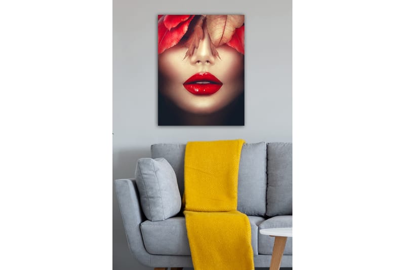 Dekorativ Canvasbilde 50x70 cm - Flerfarget - Interiør - Maleri & posters - Lerretsbilder