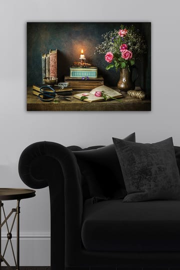 Dekorativ Canvasbilde 50x70 cm - Flerfarget - Interiør - Maleri & posters - Lerretsbilder