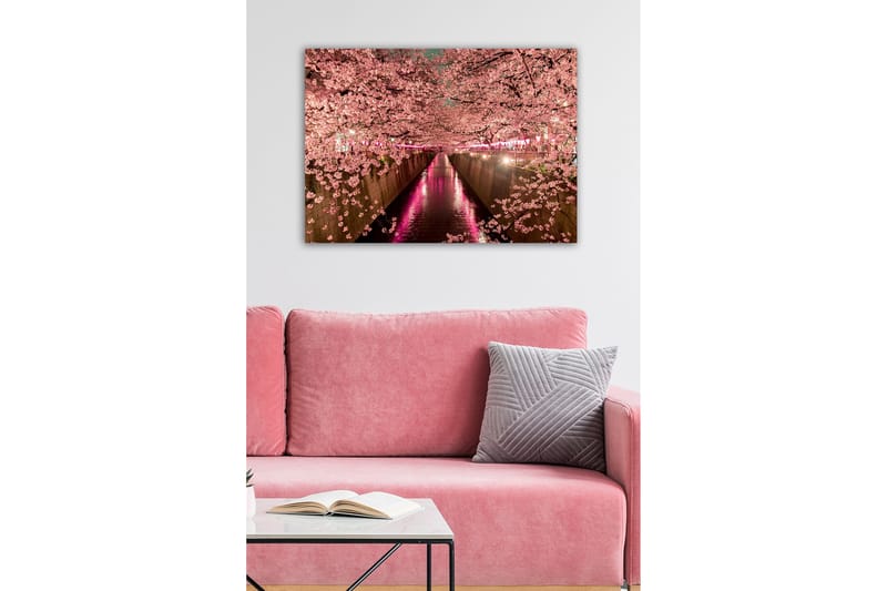 Dekorativ Canvasbilde 50x70 cm - Flerfarget - Interiør - Maleri & posters - Lerretsbilder