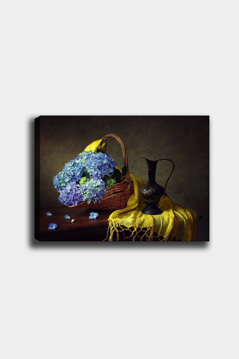 Dekorativ Canvasbilde 50x70 cm - Flerfarget - Interiør - Maleri & posters - Lerretsbilder