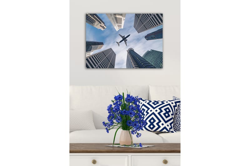 Dekorativ Canvasbilde 50x70 cm - Flerfarget - Interiør - Maleri & posters - Lerretsbilder
