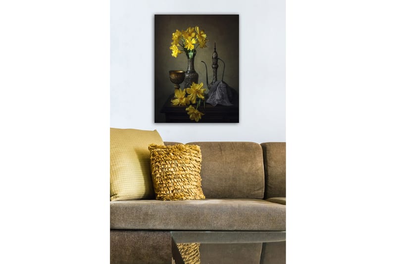 Dekorativ Canvasbilde 50x70 cm - Flerfarget - Interiør - Maleri & posters - Lerretsbilder