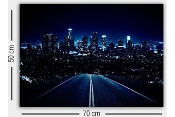 Dekorativ Canvasbilde 50x70 cm - Flerfarget - Interiør - Maleri & posters - Lerretsbilder