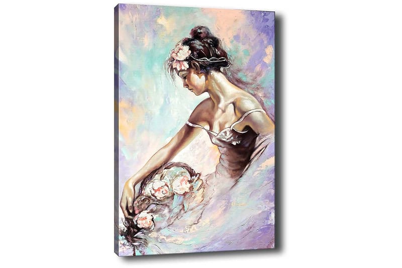 Dekorativ Canvasbilde 50x70 cm - Flerfarget - Interiør - Maleri & posters - Lerretsbilder