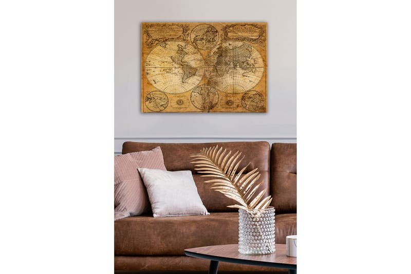 Dekorativ Canvasbilde 50x70 cm - Flerfarget - Interiør - Maleri & posters - Lerretsbilder