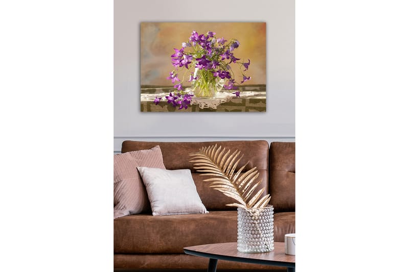 Dekorativ Canvasbilde 50x70 cm - Flerfarget - Interiør - Maleri & posters - Lerretsbilder