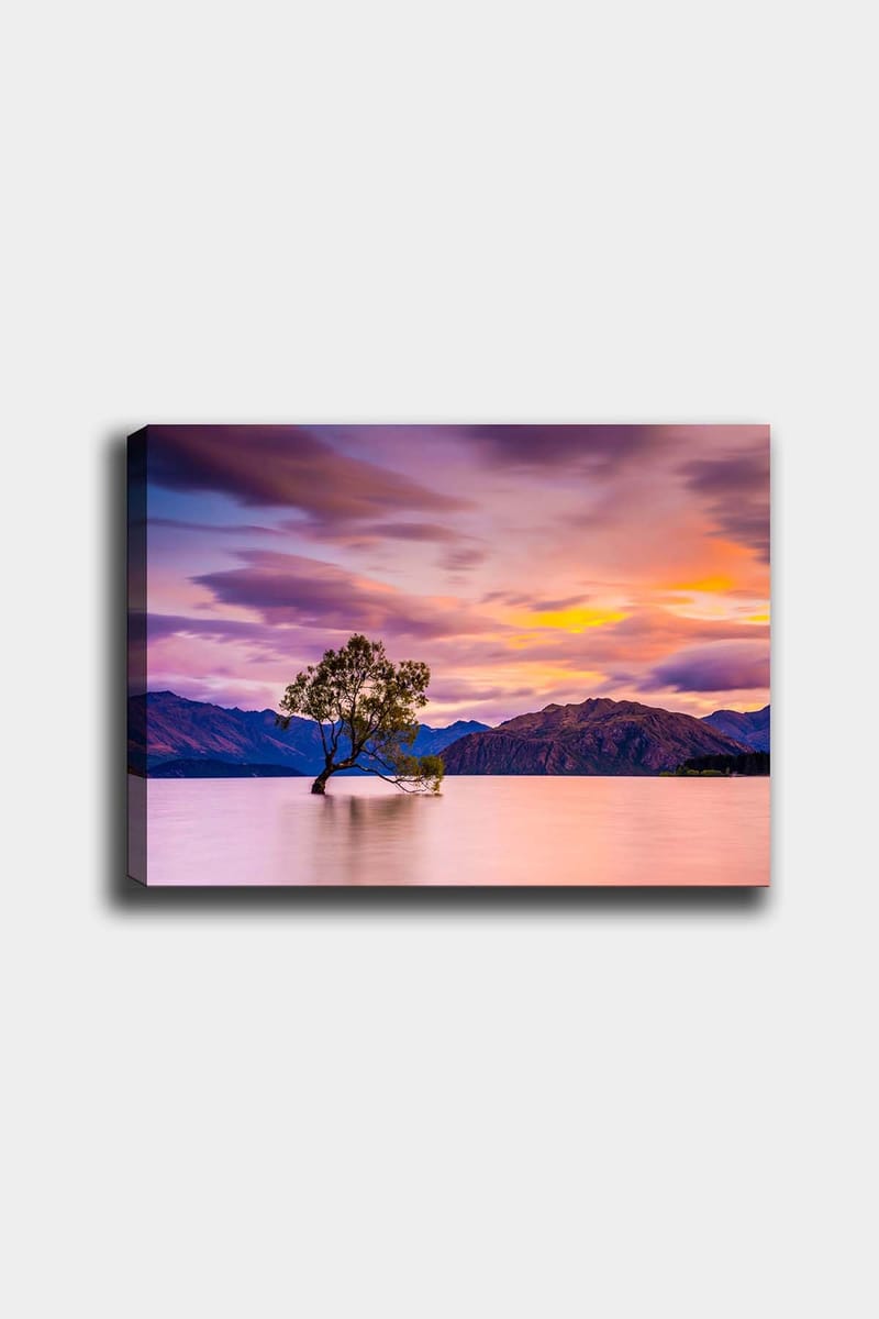 Dekorativ Canvasbilde 50x70 cm - Flerfarget - Interiør - Maleri & posters - Lerretsbilder