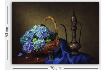 Dekorativ Canvasbilde 50x70 cm - Flerfarget - Interiør - Maleri & posters - Lerretsbilder