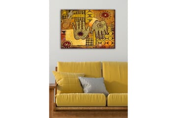 Dekorativ Canvasbilde 50x70 cm - Flerfarget - Interiør - Maleri & posters - Lerretsbilder